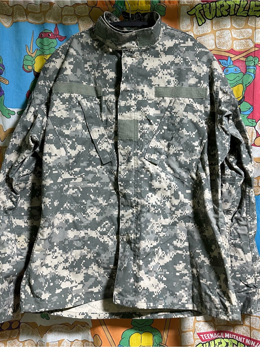 Men's Digital Camo Field Jacket - Olive/Gray